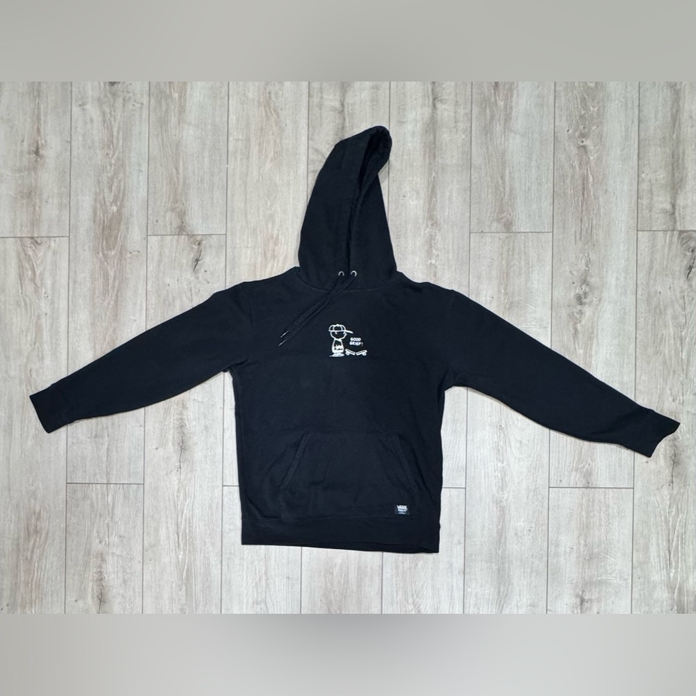 Peanuts Black Hoodie Sz Small 2017 Limited Edition by VANS